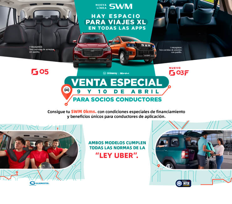 ¿Tu auto no califica para la Ley Uber? Revisa acá el evento con descuentos y beneficios exclusivos.